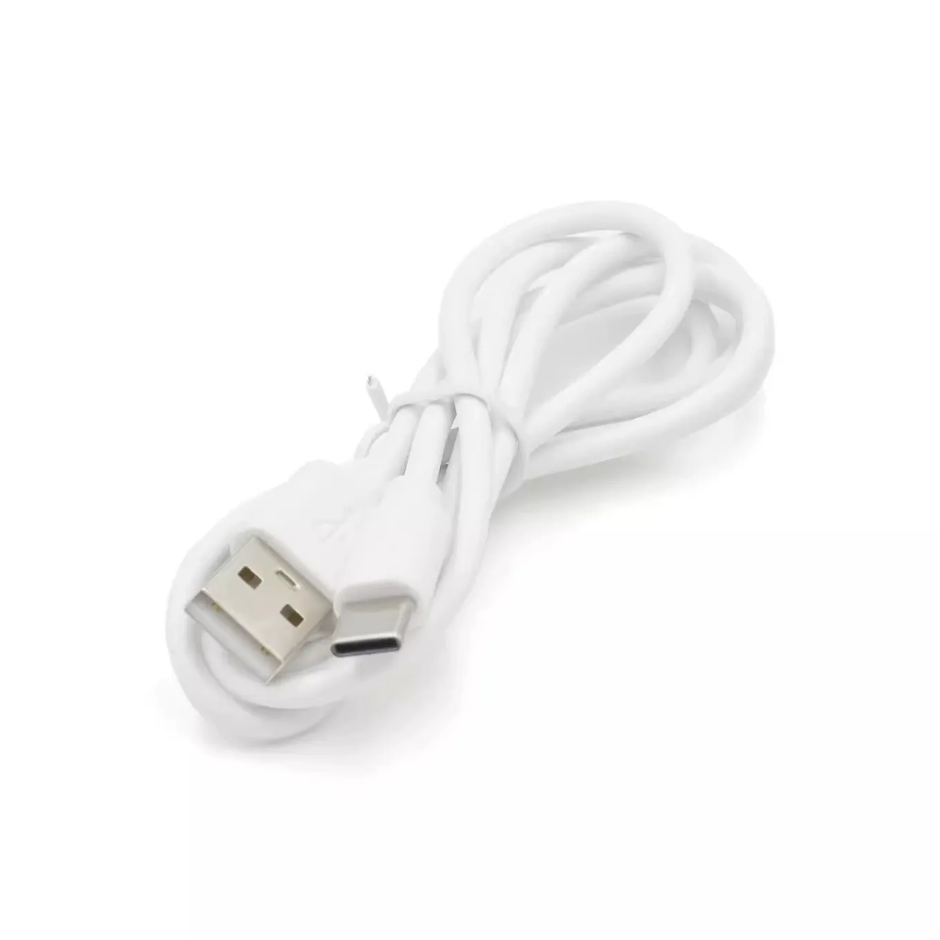 USB-A naar USB-C Kabel (1m, Wit)-1